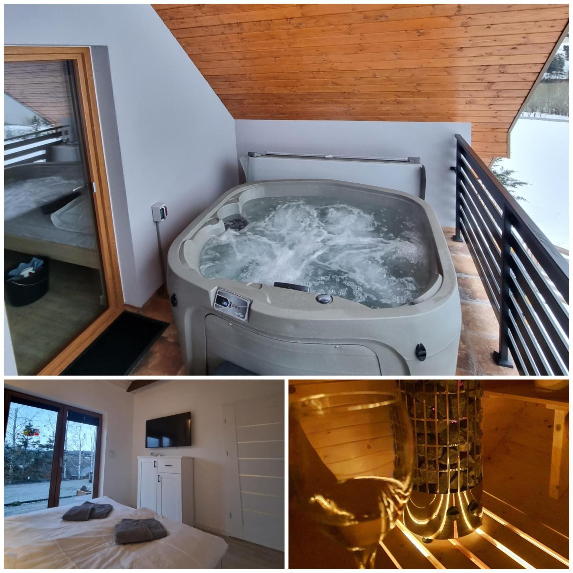 Dom Na Wzgorzu Woda Na Wylacznosc Jacuzzi Sauna Rowery Villa Zawóz